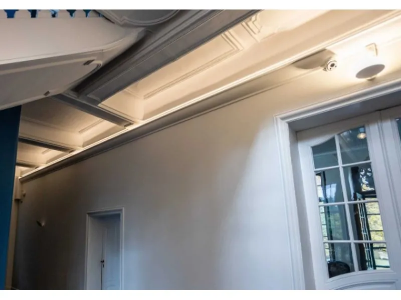 Sale NOEL & MARQUET NMC WT3 WALLSTYL Eckleiste Zierleiste Stuckleiste für Indirekte Beleuchtung 2 m 200 cm x 11 cm x 8 cm Weiß