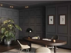 NOEL & MARQUET NMC WT22 WALLSTYL Eckleiste Zierleiste Stuckleiste 2 m 200 cm x 22,5 cm x 10 cm Weiß