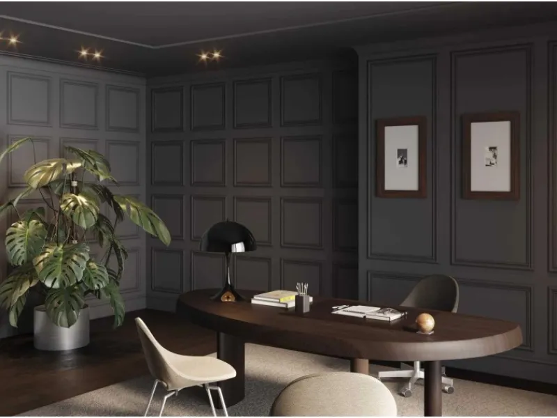 NOEL & MARQUET NMC WT22 WALLSTYL Eckleiste Zierleiste Stuckleiste 2 m 200 cm x 22,5 cm x 10 cm Weiß