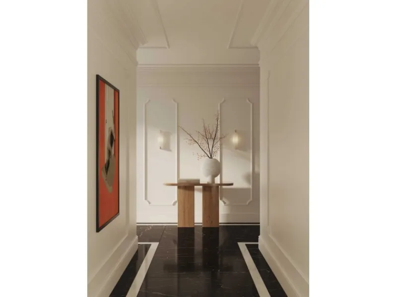 NOEL & MARQUET NMC Z24 ARSTYL Eckleiste Zierleiste Stuckleiste 2 m 200 cm x 12,8 cm x 12,8 cm Weiß