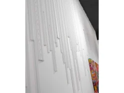 Clearance NOEL & MARQUET NMC Z13 ARSTYL Wand- und Friesleiste Zierleiste Stuckleiste 2 m 200 cm x 2,2 cm x 8 cm Weiß
