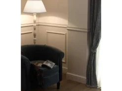 NOEL & MARQUET NMC Z10 Flex ARSTYL Flexible Wand- und Friesleiste Zierleiste Stuckleiste 2 m 200 cm x 1,8 cm x 3,8 cm Weiß