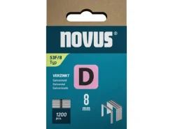 Hot Novus Feindrahtklammern D 53 F Länge 8 mm 1.200 Stück