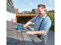 Novus Tools Hammertacker J-055 6–14 mm Typ G Premium-Tacker für Flachdrahtklammern mit Prallplatte für Oberflächenschutz 030-0454