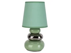 Online Näve Keramik-Tischleuchte Stoney Mint Ø 16 cm x 31 cm