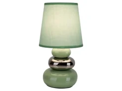 Online Näve Keramik-Tischleuchte Stoney Mint Ø 16 cm x 31 cm