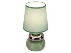 Online Näve Keramik-Tischleuchte Stoney Mint Ø 16 cm x 31 cm