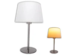 Outlet Näve Tischleuchte Bologna Beige Ø 25 cm x 45 cm