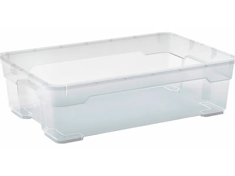 Outlet OBI Allzweckbox Santos M 16 cm x 38 cm x 56,5 cm 25 l Transparent