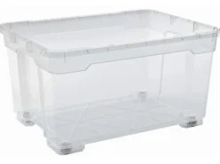 New OBI Allzweckbox Santos Oversize 41 cm x 77,5 cm x 58 cm 140 l Transparent