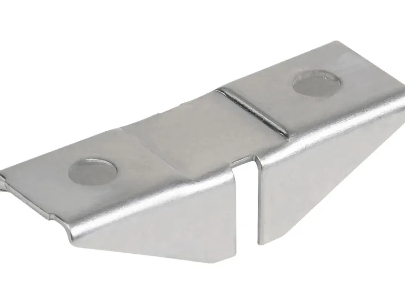 OBI Aufsteckhalter 2-seitig Edelstahl 12 Stück