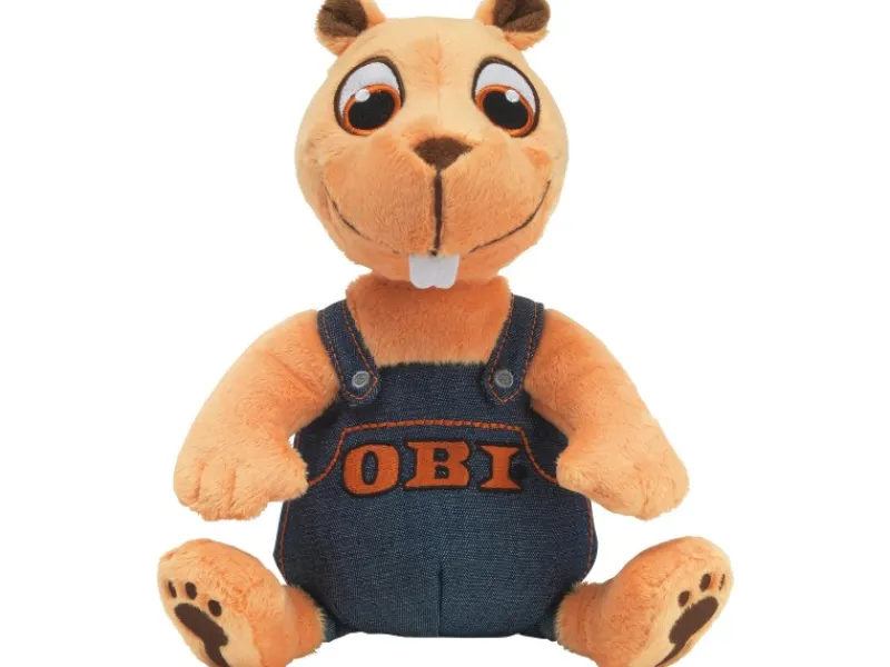 OBI Biber Plüschtier