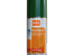 Clearance OBI Buntlack Spray RAL 6002 hochglänzend 150 ml Laubgrün
