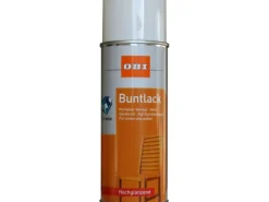 OBI Buntlack Spray RAL 9010 hochglänzend 400 ml