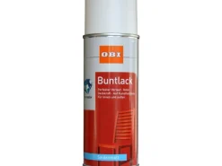 Discount OBI Buntlack Spray RAL 9016 seidenmatt 400 ml Verkehrsweiß
