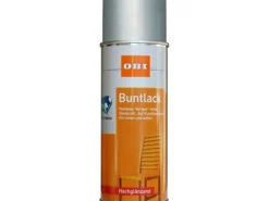 OBI Buntlack Spray RAL 9006 hochglänzend 400 ml