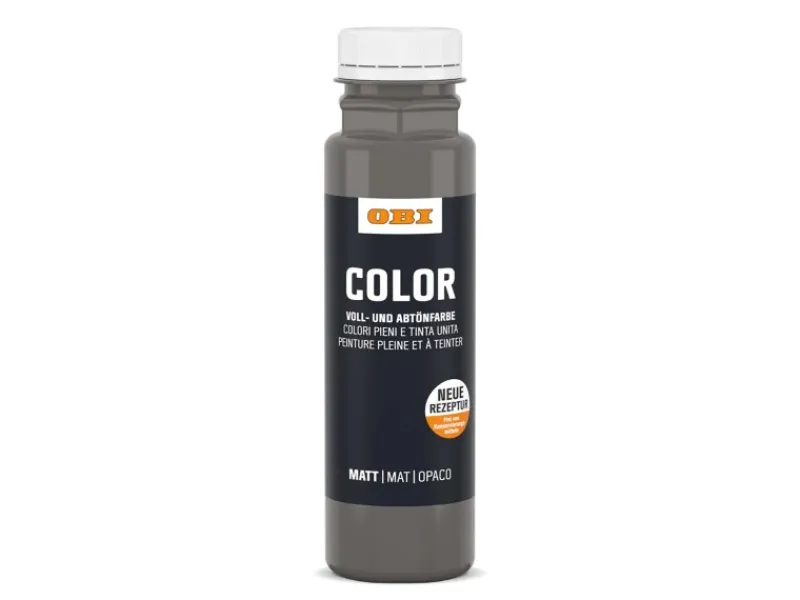 OBI Color Voll- und Abtönfarbe 250 ml Anthrazit