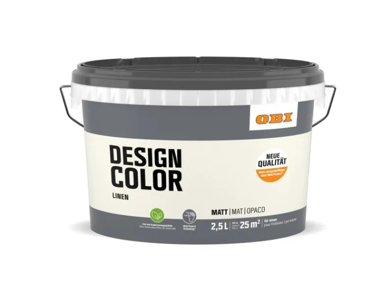 Outlet OBI Design Color 2,5 l Linen