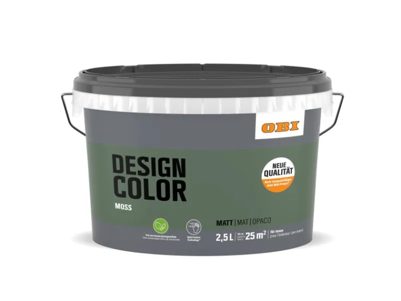 Hot OBI Design Color 2,5 l Moss