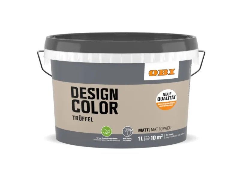 Best OBI Design Color 1 l Trüffel