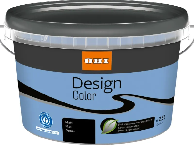 Outlet OBI Design Color matt 2,5 l Ocean