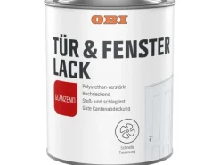 Outlet OBI Fenster- und Türenlack Weiß glänzend 750 ml