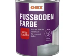 Discount OBI Fußbodenfarbe RAL 3009 seidenglänzend 750 ml Oxidrot