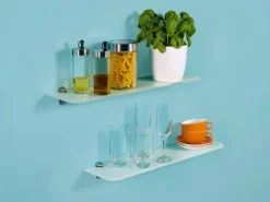 New OBI Glasboden Villar Gerundete Ecken 0,6 cm x 60 cm x 15 cm Crystal