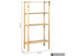 OBI Holz-Schraubregal 170 cm x 85 cm x 40 cm