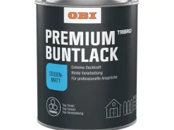 Discount OBI Premium Buntlack Tribrid Seidenmatt 375 ml Salbeigrün