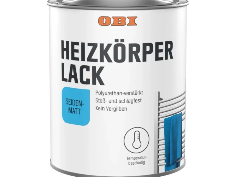 OBI PU Heizkörperlack RAL 7016 seidenmatt 375 ml
