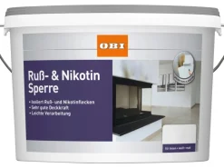 Discount OBI Ruß- & Nikotinsperre Weiß matt 2,5 l