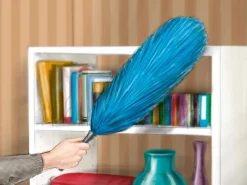 OBI Staubwedel Ø 17 cm x 55 cm Mikrofaser