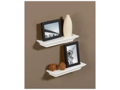 Best OBI Wandregal Lavardin Weiß 16 cm x 10 cm x 4,5 cm