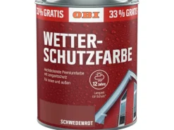 OBI Wetterschutzfarbe Aktion 1 l