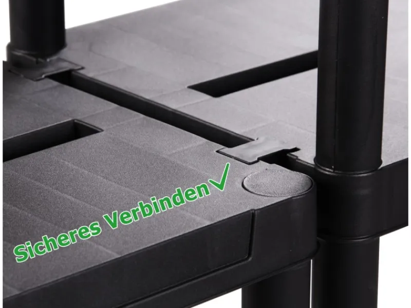 Hot Ondis24 Kunststoffregal Steckregal 60 x 30 cm Doppelpack