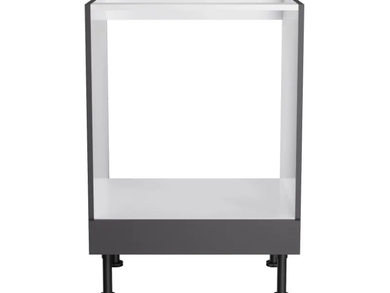 Optifit Küchen-Herdumbau Ingvar420 60 cm x 87 cm x 58,4 cm Anthrazit Matt