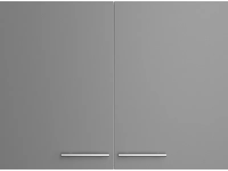 Optifit Küchen-Oberschrank Mats825 100 cm x 70,4 cm x 34,9 cm Basaltgrau