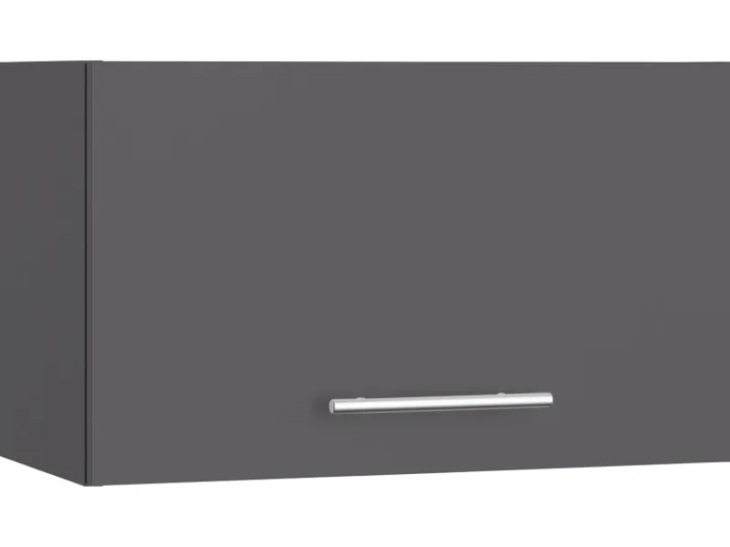 Optifit Küchen-Oberschrank Ingvar420 60 cm x 35,2 cm x 34,9 cm Anthrazit Matt