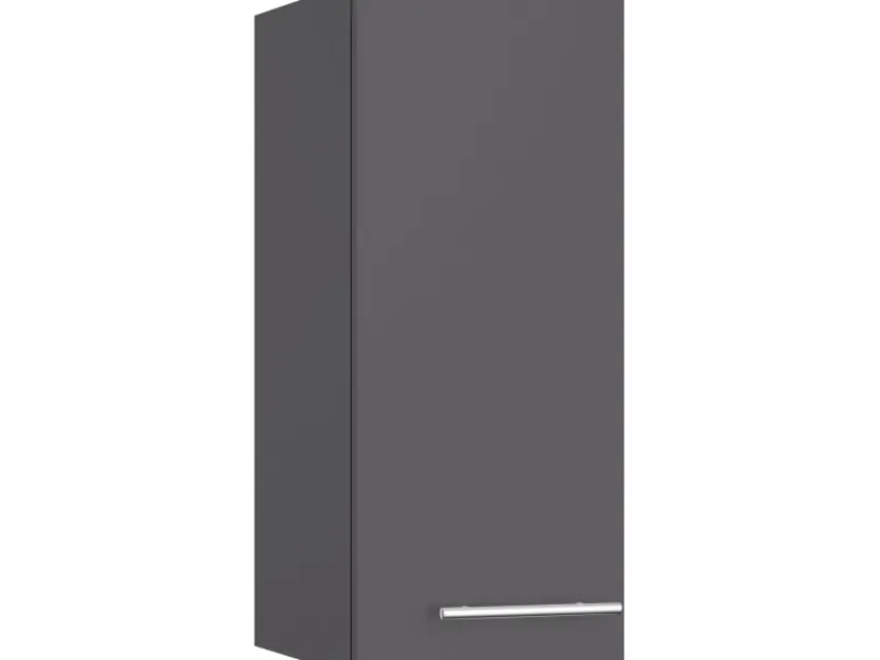 Optifit Küchen-Oberschrank Ingvar420 30 cm x 70,4 cm x 34,9 cm Anthrazit Matt