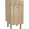 Sale Optifit Küchen-Unterschrank Erik290 40 cm x 87 cm x 58,4 cm Wildeiche