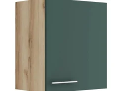 Optifit Savona405 Küchen-Oberschrank 50 cm Steingrün