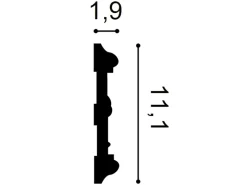 Outlet ORAC 1 MUSTERSTÜCK LUXXUS S-P7020 10 cm MUSTER Friesleiste Zierleiste