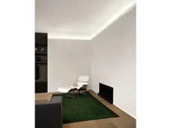 ORAC DECOR C361 LUXXUS Profil Stuck Wand Zier-Leiste indirekte Beleuchtung 2 m 200 cm x 5 cm x 5 cm Weiß