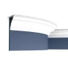 Online ORAC DECOR C213F LUXXUS Flexible Decken Stuckleiste Zierprofil Dekorleiste 2 m 200 cm x 8 cm x 8 cm Weiß
