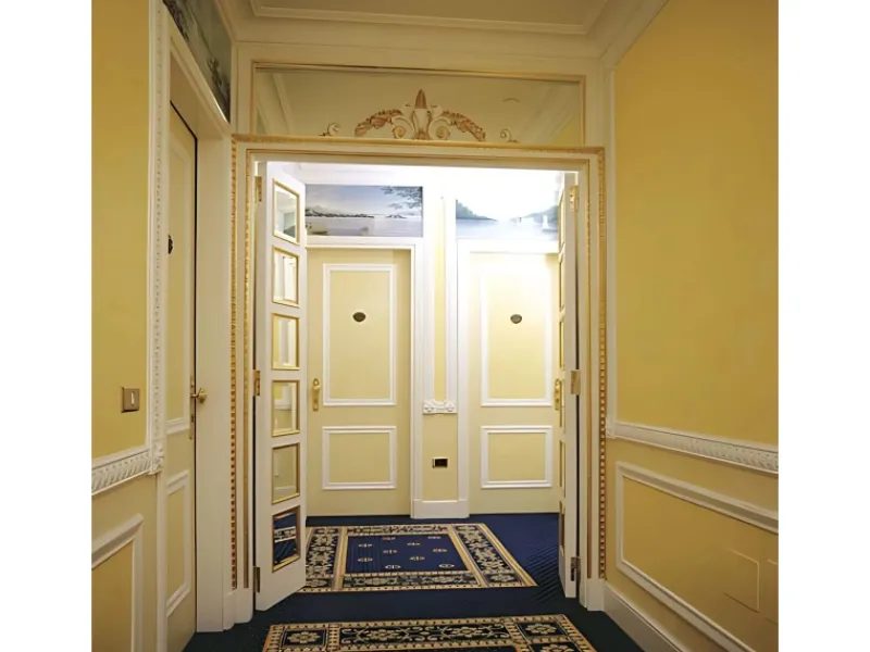 ORAC DECOR P7030 LUXXUS Profilleiste Zierleiste, 200 cm x 8,5 cm x 1,7 cm Weiß