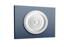Hot ORAC DECOR R08 LUXXUS DeckenroSette Stuck RoSette StuckroSette Klassisch 38 cm x 4,2 cm Weiß