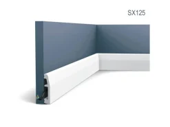 ORAC DECOR SX125 AXXENT Zierleisten 1 Karton Set 36 Sockelleiste 72 m Weiß