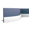 ORAC DECOR SX183F AXXENT CASCADE Flexible Sockelleiste Wandleiste Zierleiste 2 m 200 cm x 1,3 cm x 7,5 cm Weiß