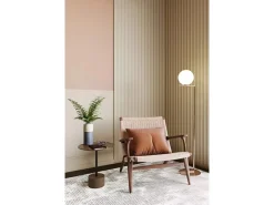 Best ORAC DECOR W114 MODERN VALLEY XL 3D Wandpaneel Zierlement 2 m 200 cm x 1,5 cm x 25,0 cm Weiß